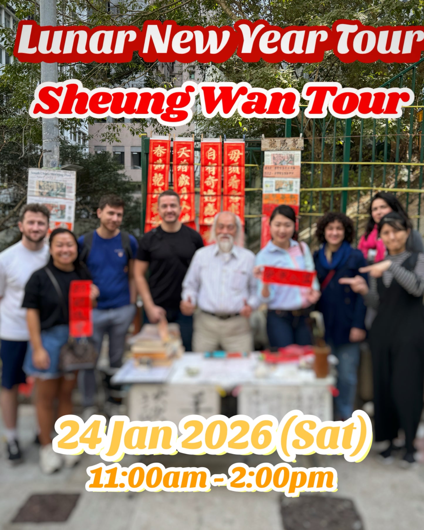 Lunar New Year Preparation - Hong Kong Island Tour (ONE-AND-ONLY in Hong Kong)